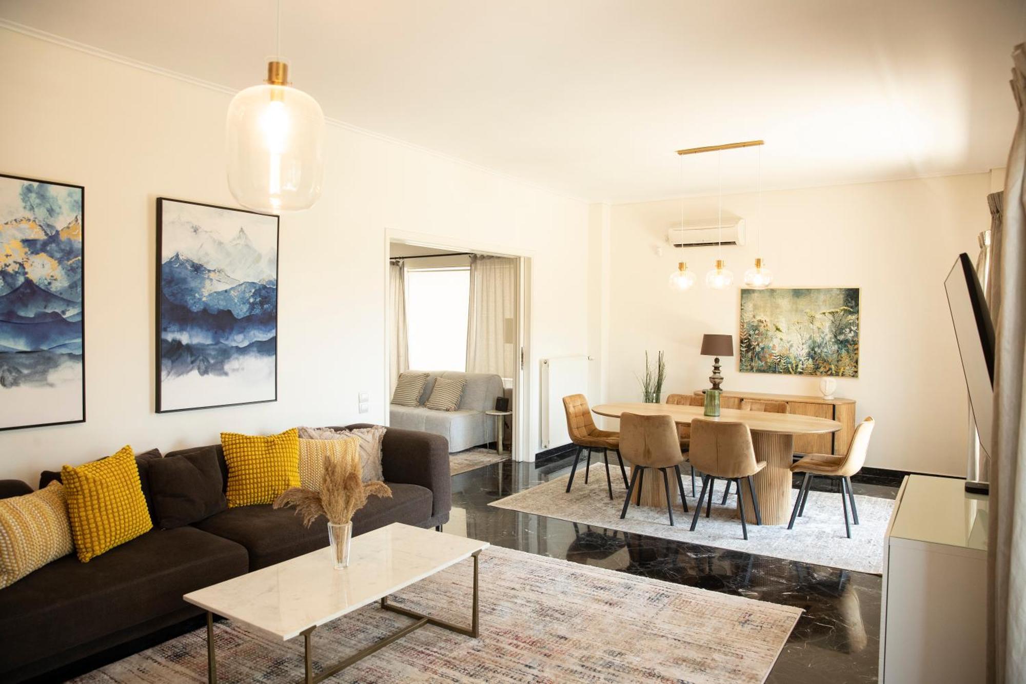 Spacious Glyfada Golf 4Br -Near Beach + Shops Athen Eksteriør bilde